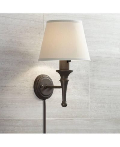Regency Hill Настенная лампа Braidy Farmhouse Rustic Plug-in 7" Fixture
