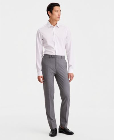 Calvin Klein Мужские брюки Slim-Fit Solid