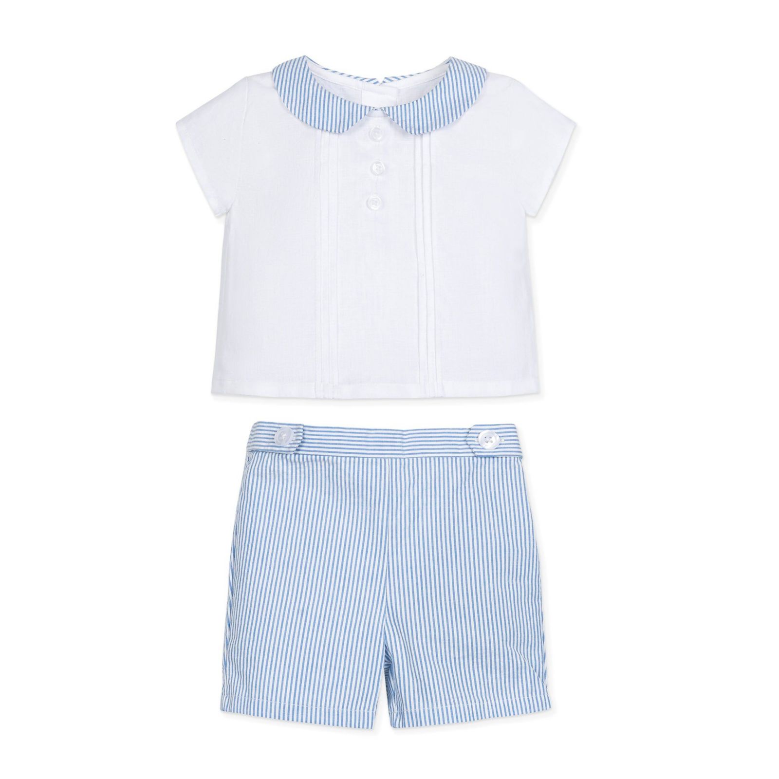 Детский комплект Hope & Henry Layette Peter Pan рубашка и шорты 2-Piece