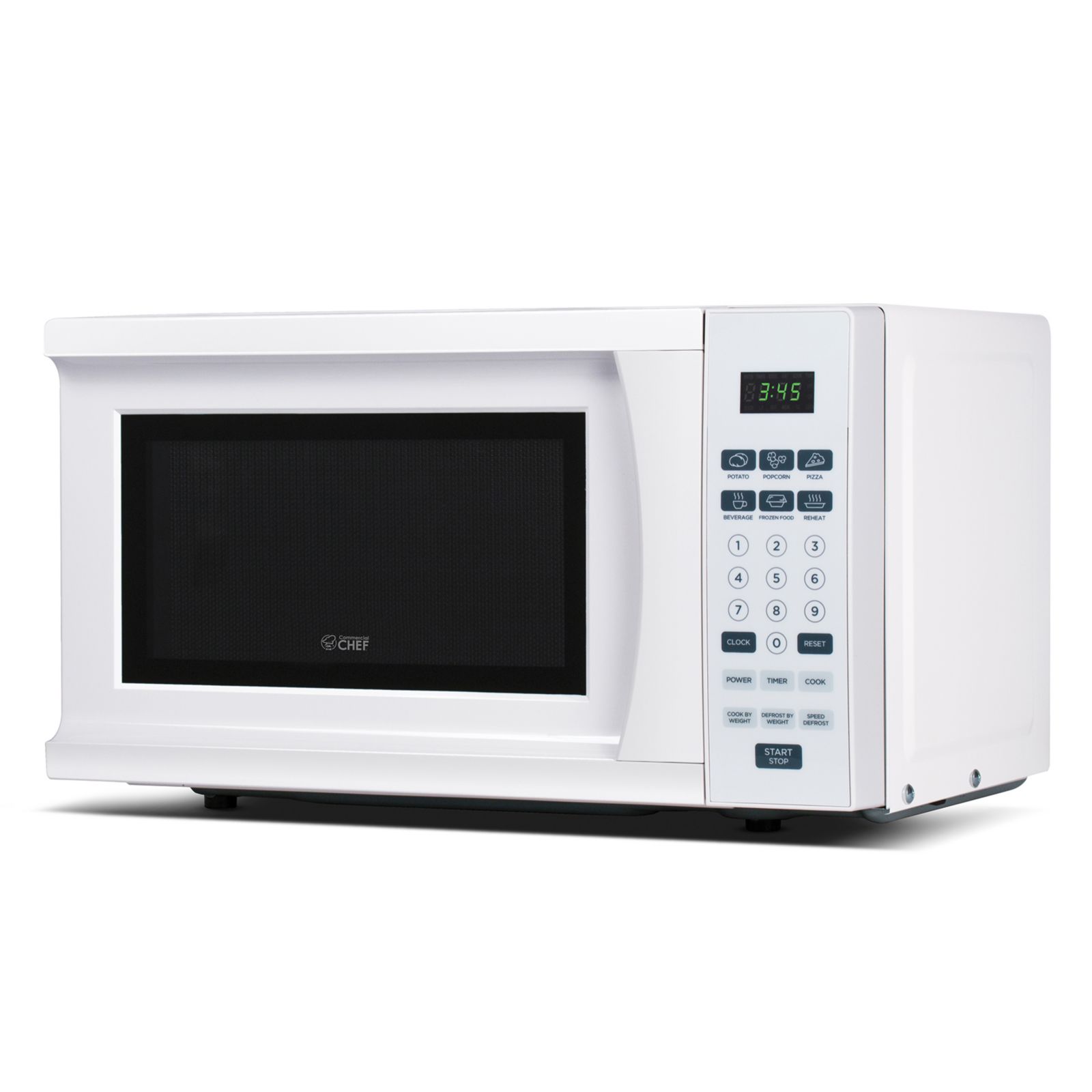 COMMERCIAL CHEF Countertop Microwave Oven 0.7 Cu. Ft.700W