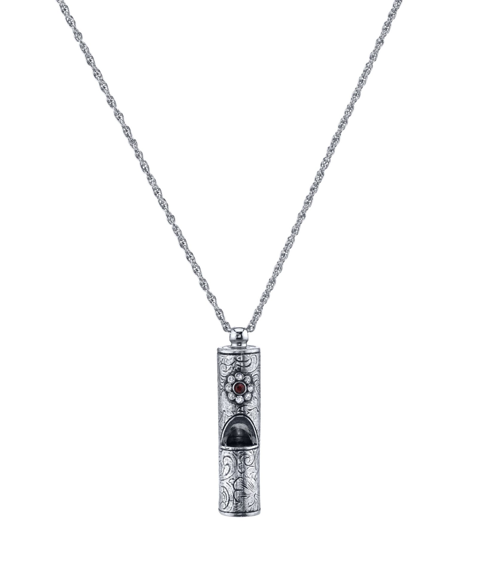 Ожерелье 2028 Crystal Flower Whistle