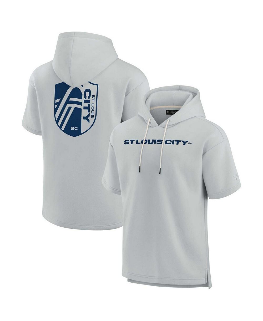 Fanatics Signature Мужское и женское худи St. Louis City SC Gray Fleece