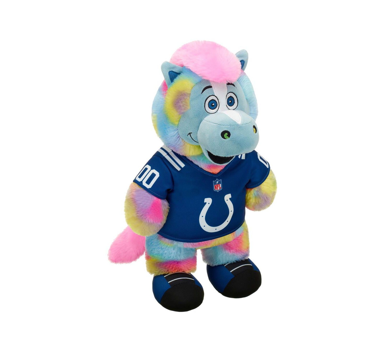Плюшевая игрушка Build-A-Bear Workshop Indianapolis Colts Tie-Dye Mascot