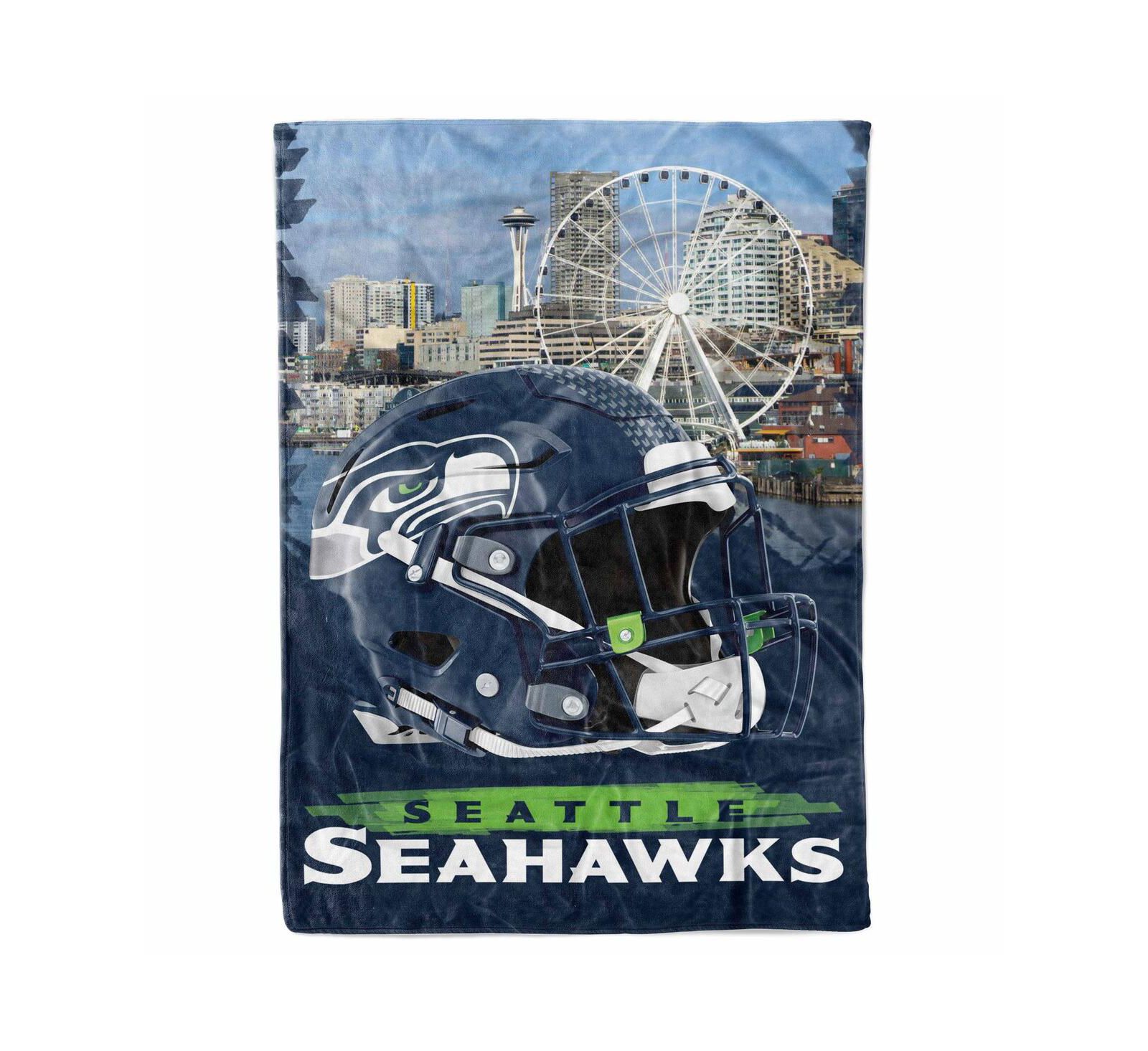 Seattle Seahawks 66" x 90" City Sketch Blanket