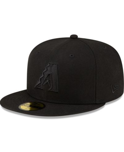 Кепка New Era Men's Arizona Diamondbacks Black on Black 59FIFTY Fitted