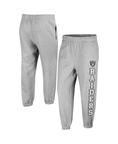 Женские спортивные брюки '47 Brand Gray Distressed Las Vegas Raiders Double Pro Harper Jogger