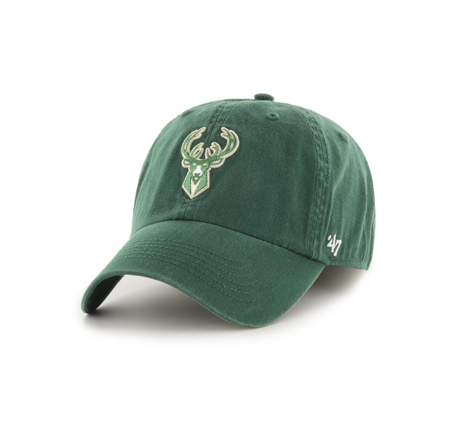 Men's '47 Brand Hunter Green Milwaukee Bucks Classic Franchise Fitted Hat