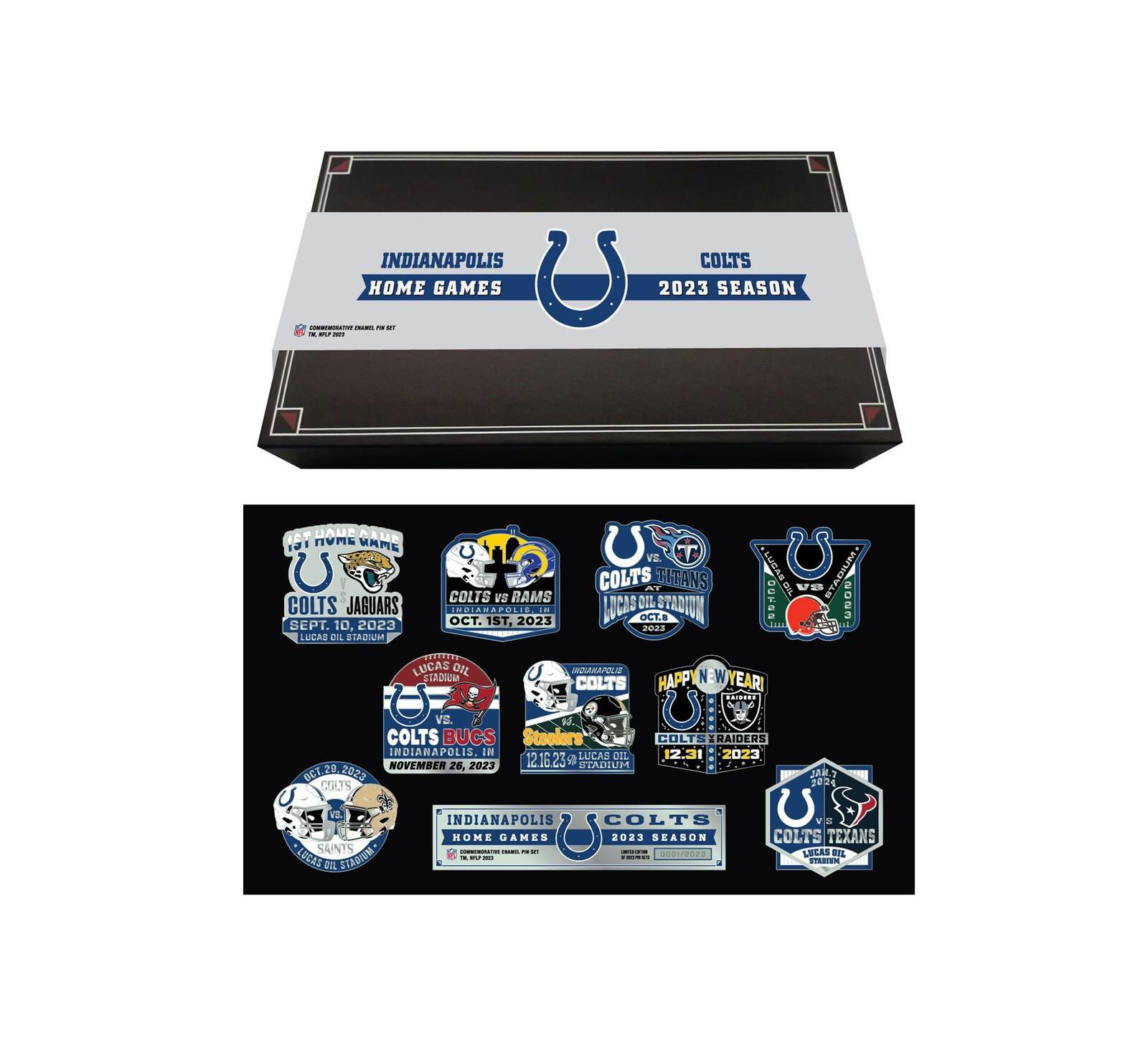 Mojo Licensing набор коллекционных значков Indianapolis Colts 2023-24 Game Day