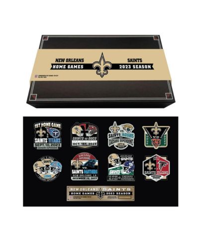 Набор коллекционных значков Mojo Licensing New Orleans Saints 2023-24 Game Day Pin