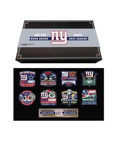 Набор значков Mojo Licensing New York Giants 2023-24 Game Day Collector Set