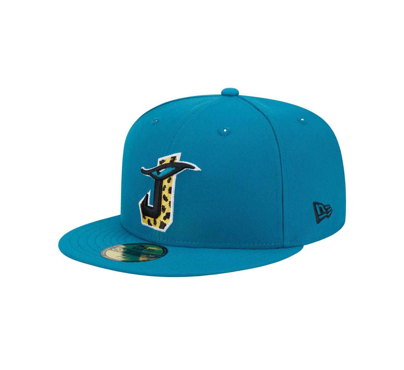 Men's New Era Teal Jacksonville Jaguars City Originals 59FIFTY Fitted Hat