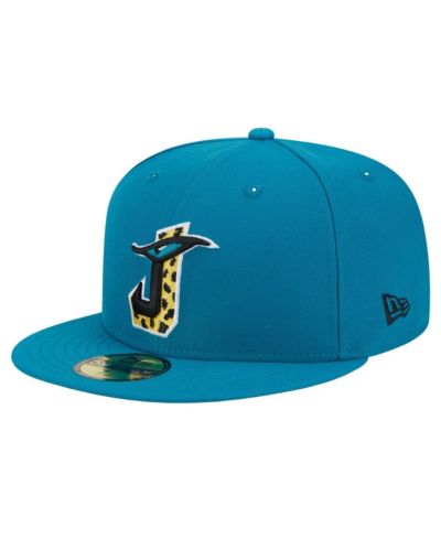 Men's New Era Teal Jacksonville Jaguars City Originals 59FIFTY Fitted Hat