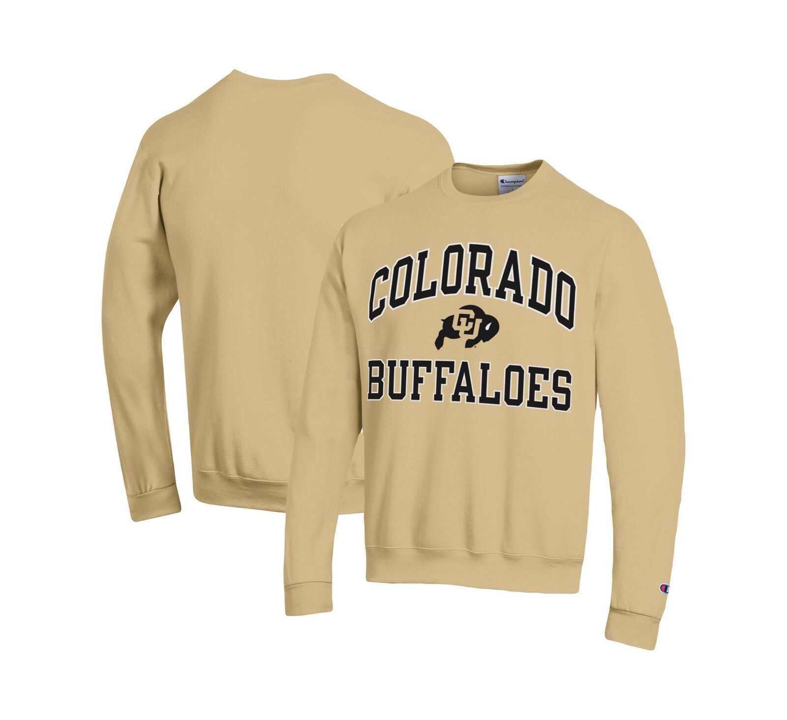 Men's Champion Gold Colorado Buffaloes High Motor Pullover Sweatshirt