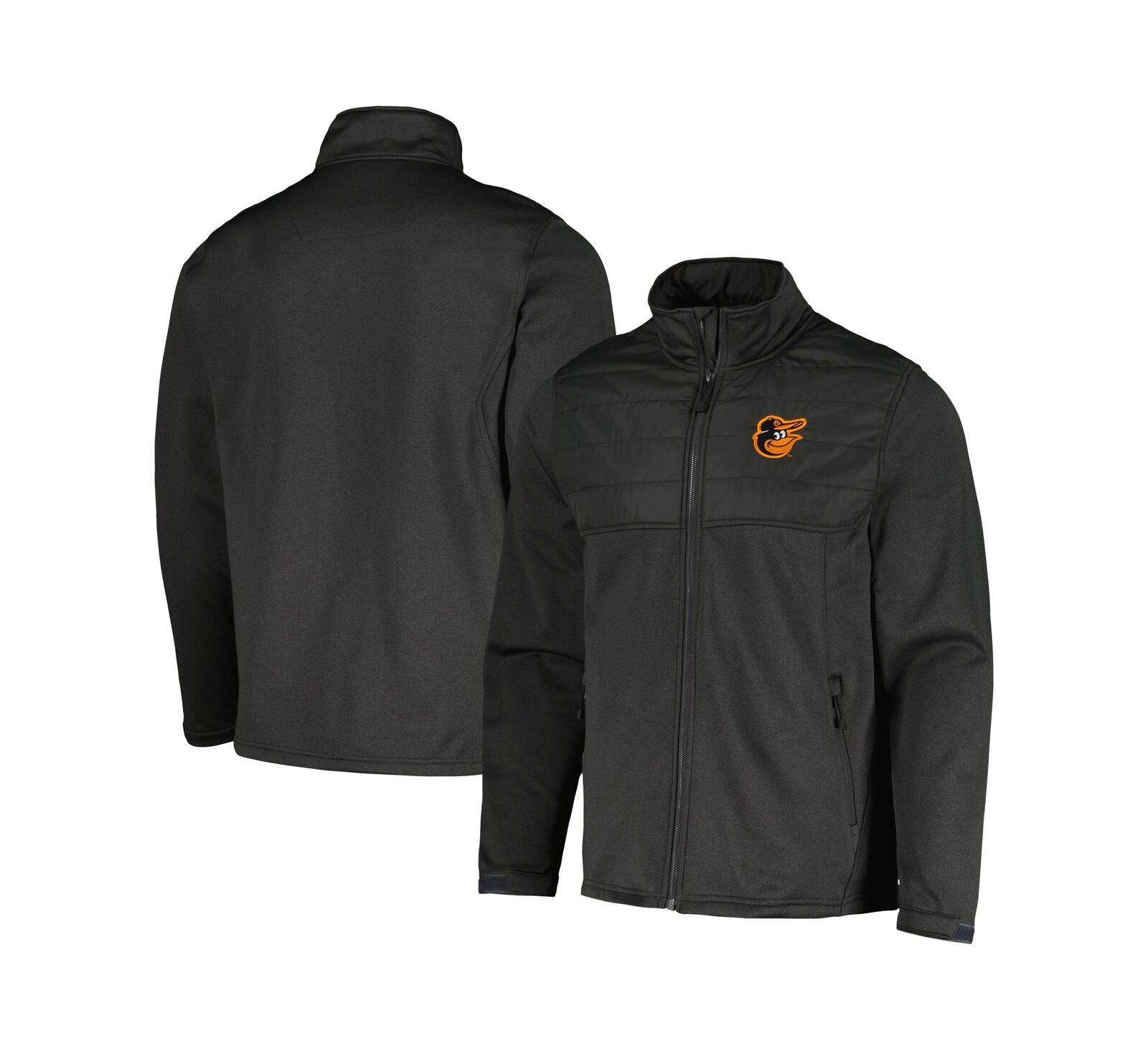 Men's Dunbrooke Heather Black Baltimore Orioles Explorer Full-Zip Jacket