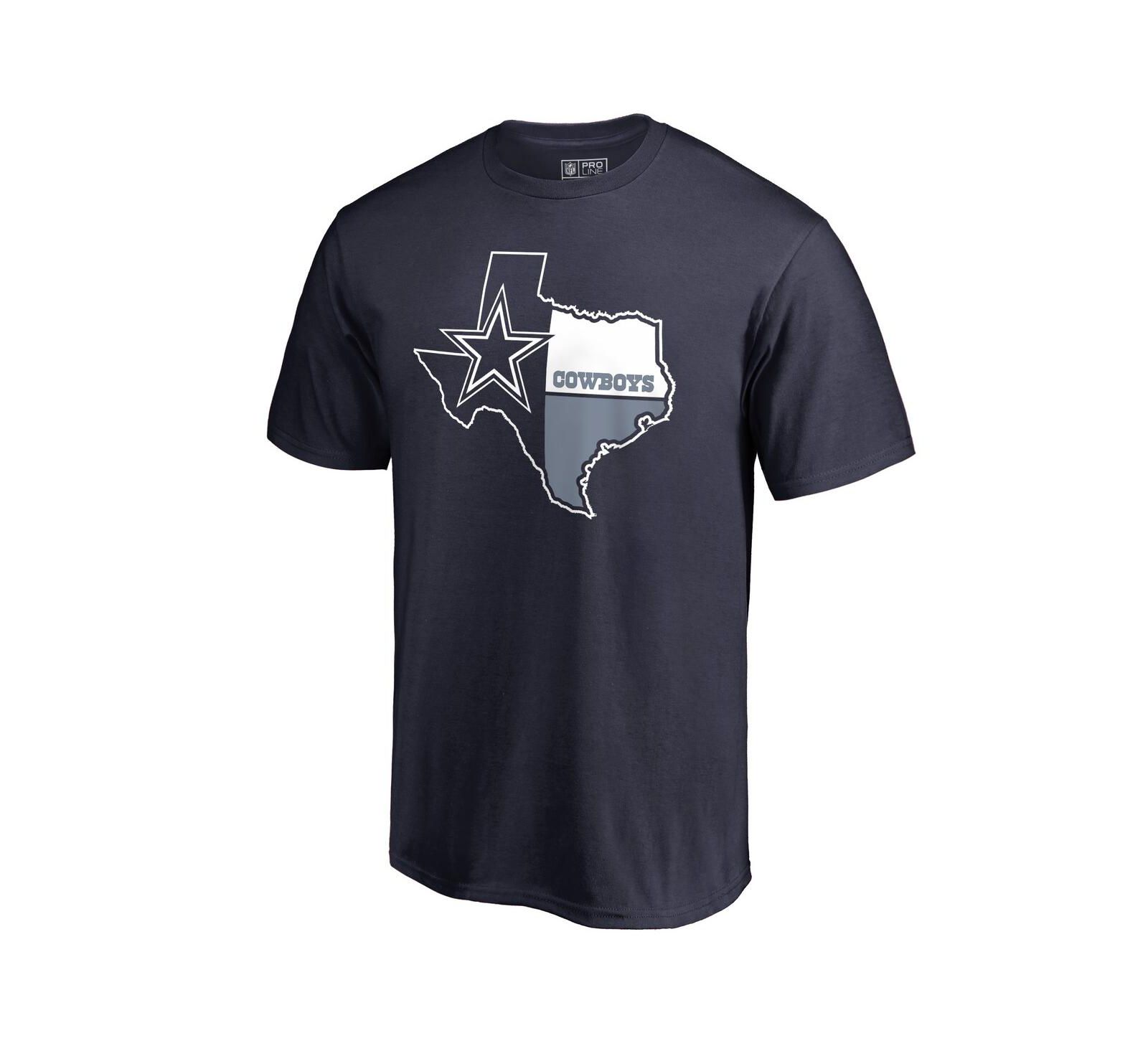 Мужская футболка Fanatics Navy Dallas Cowboys Hometown Collection