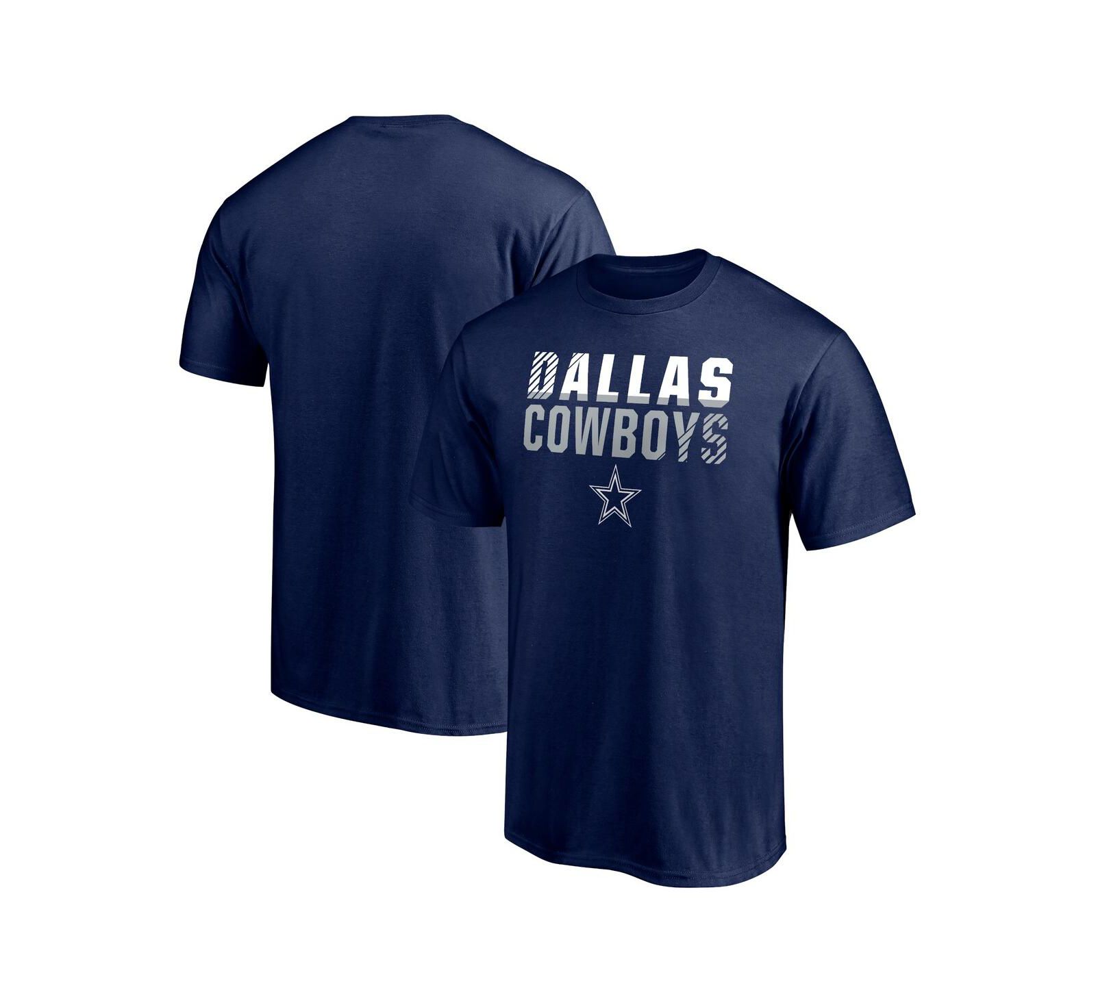 Мужская футболка Fanatics Navy Dallas Cowboys Team Fade Out