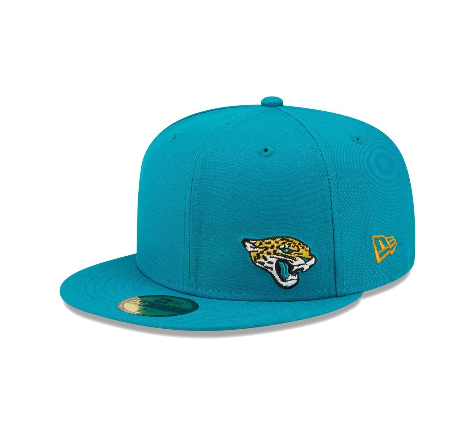 Men's New Era Teal Jacksonville Jaguars Flawless 59FIFTY Fitted Hat