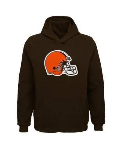 Детская толстовка Brown Cleveland Browns Team Logo Pullover Hoodie