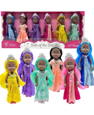 Кукольный набор The New York Doll Collection, принцессы 5.5 дюймов