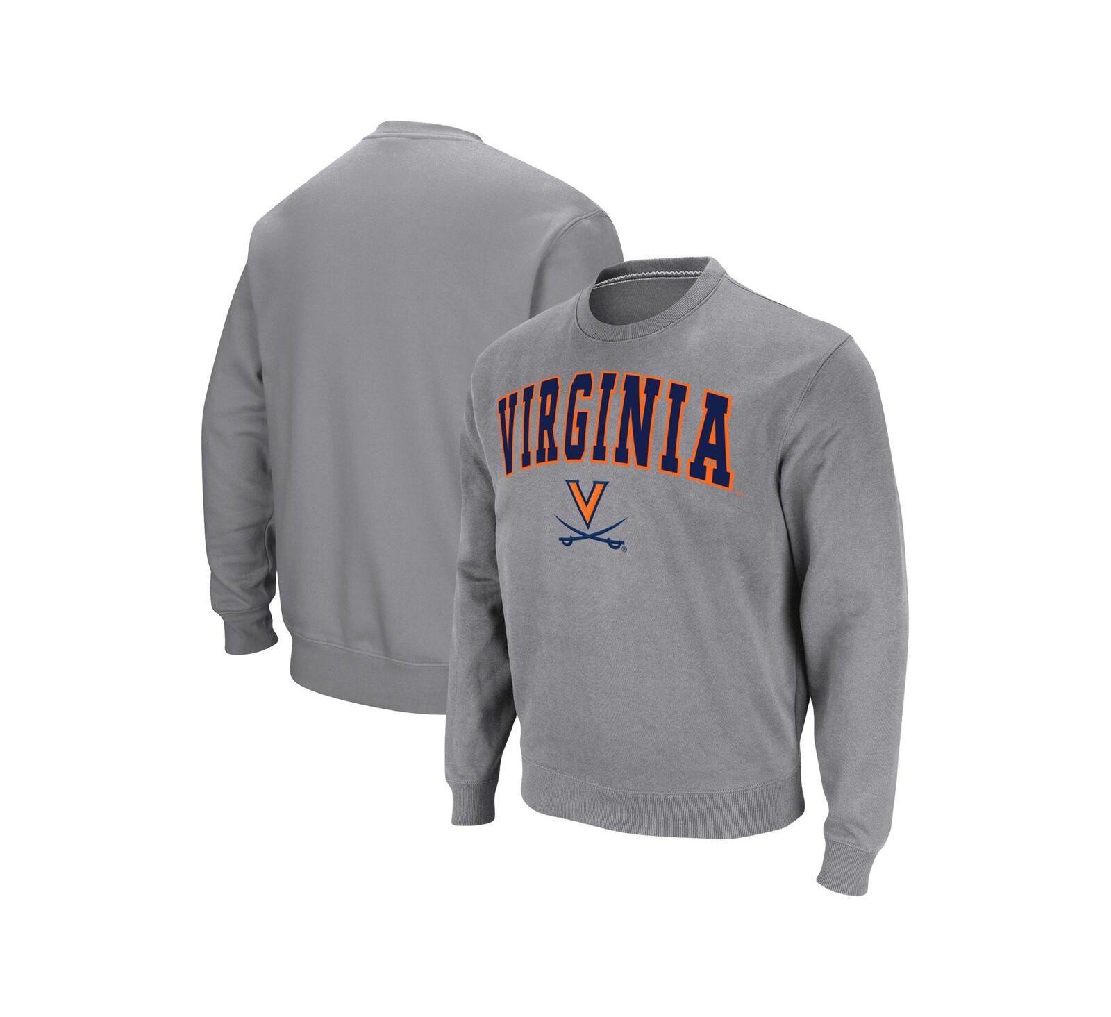 Colosseum Мужской свитшот-толстовка Virginia Cavaliers Arch and Logo