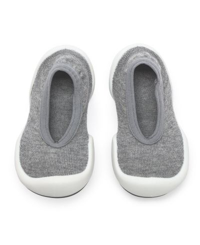 Мягкие детские тапочки-носочки Komuello Grey
