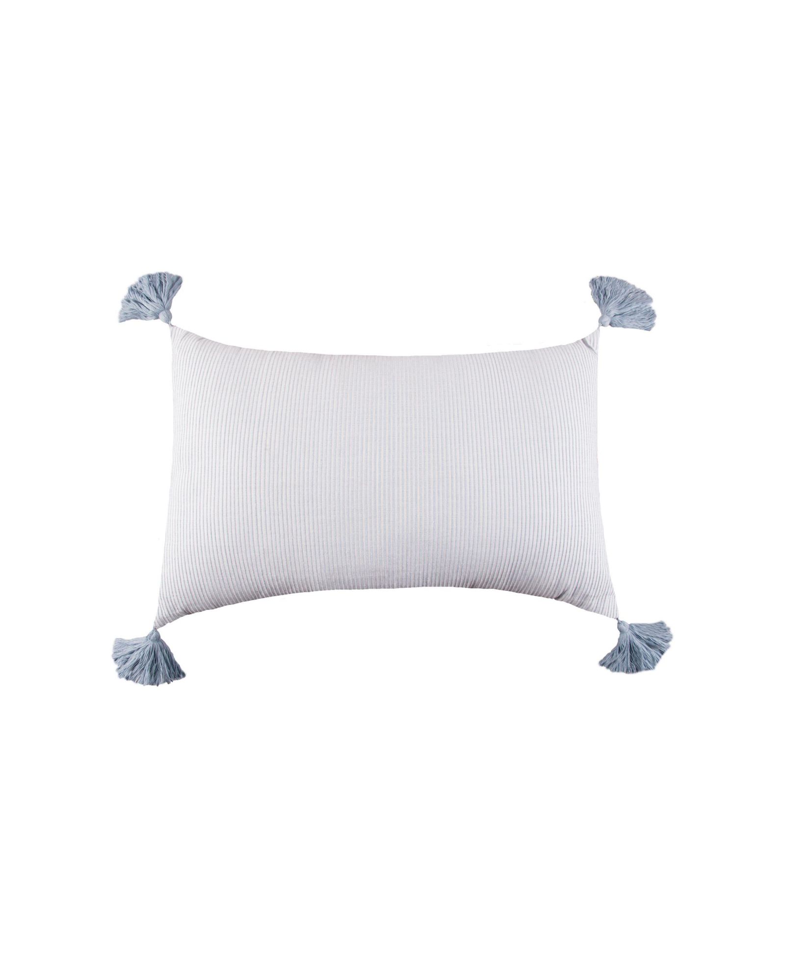 carol & frank Bree Navy Stripe Woven Lumbar Accent Pillow, 14" x 22"