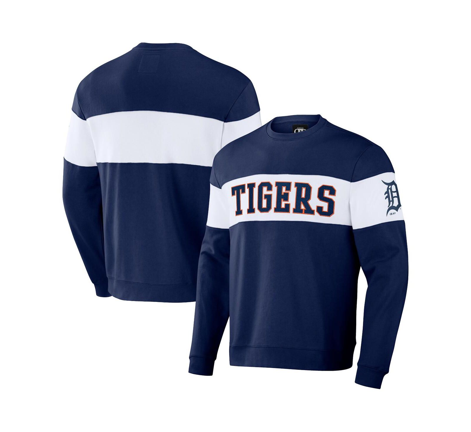 Мужское свитшот-пуловер Fanatics Darius Rucker Collection Detroit Tigers, темно-синий