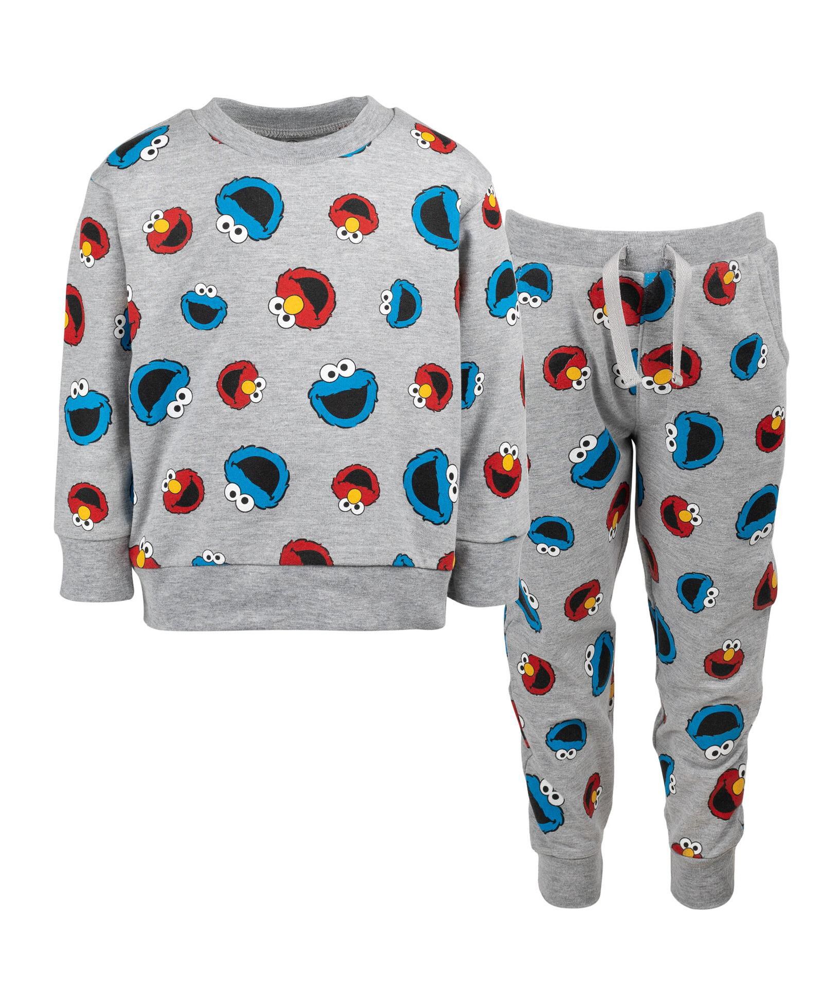 Sesame Street Toddler Boys Sweatshirt and Fleece Pants Set