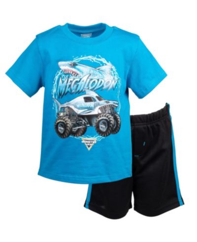 Детский комплект из футболки и шорт Monster Jam