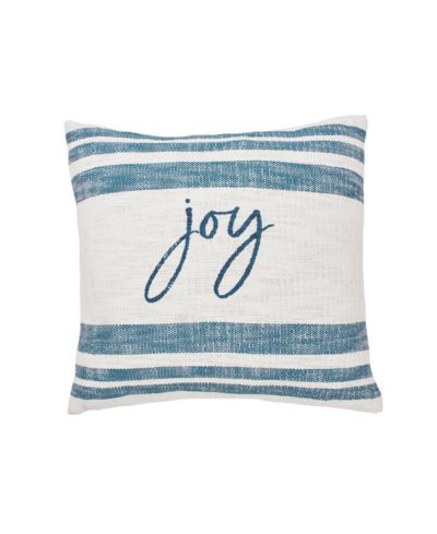 Декоративная подушка Morgan Joy Woven Christmas Throw 18" x 18"