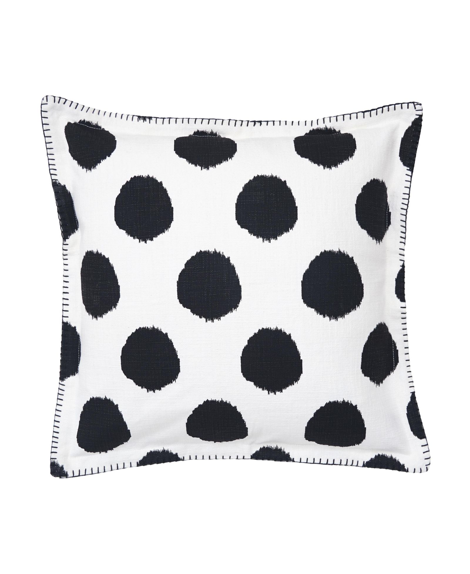 carol & frank декоративная подушка Dot Onyx Black в горошек, 20" x 20"