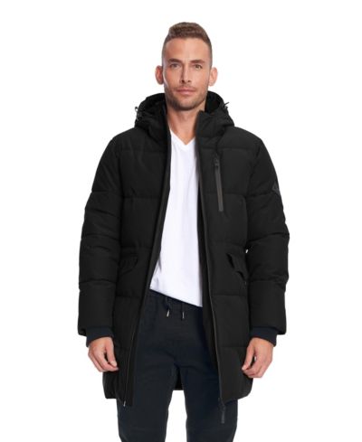 Alpine North Men's Jasper | Mid-length Hooded Winter Puffer Coat