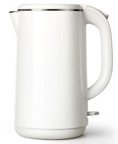 SUGIFT 1.8L Double-Wall Stainless Steel Electric Kettle with Auto Shut-Off