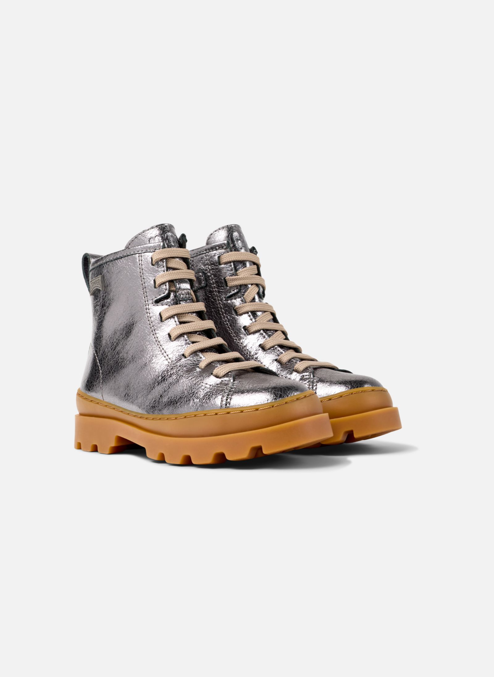 Camper Brutus Kids Unisex Leather Boots