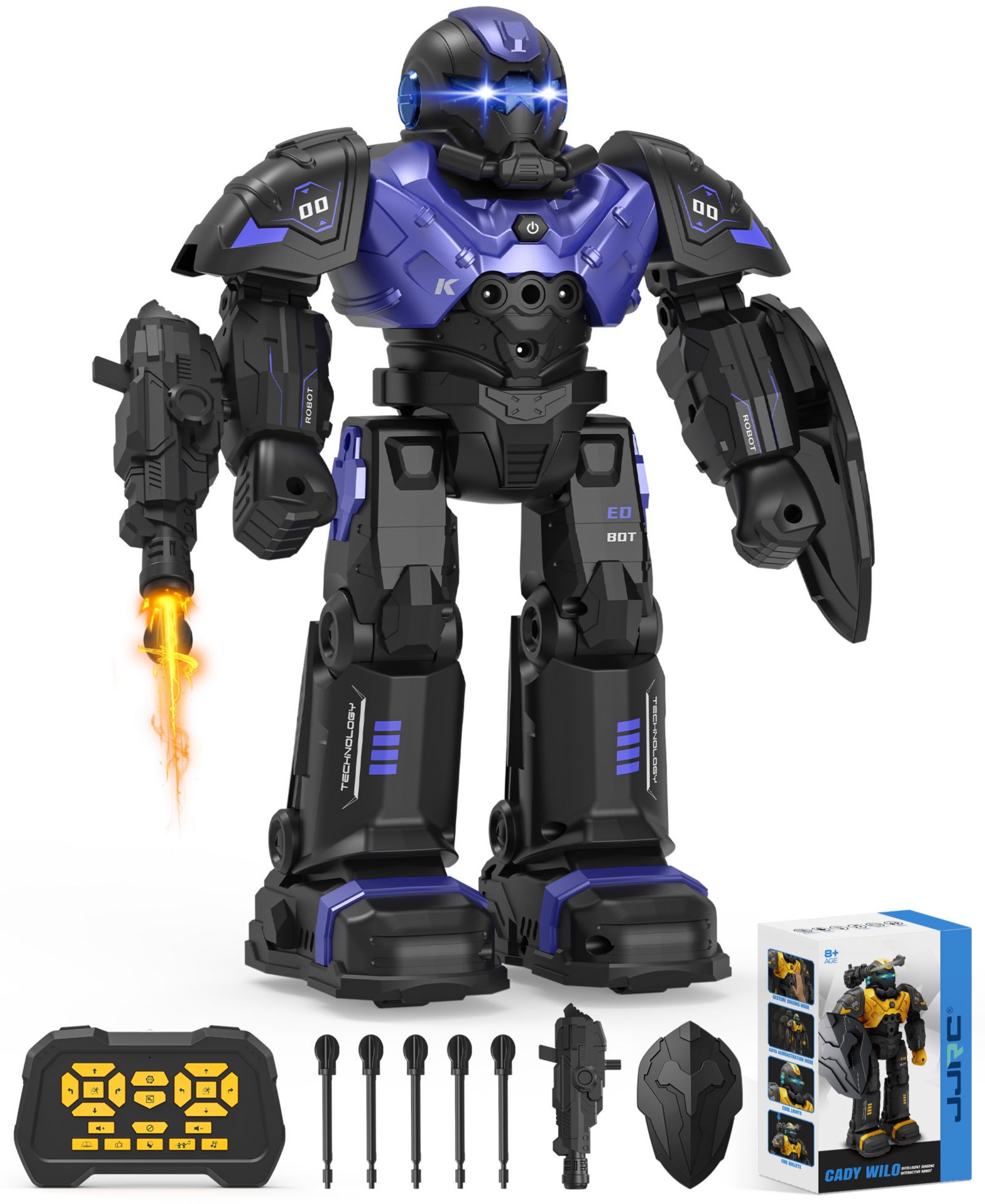 Робот игрушка RC Robot Toys Gesture Sensing Programmable Talking Dancing