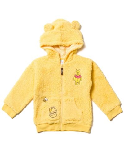 Winnie the Pooh Baby Boys Mickey Mouse Tigger Pluto Zip Up Hoodie