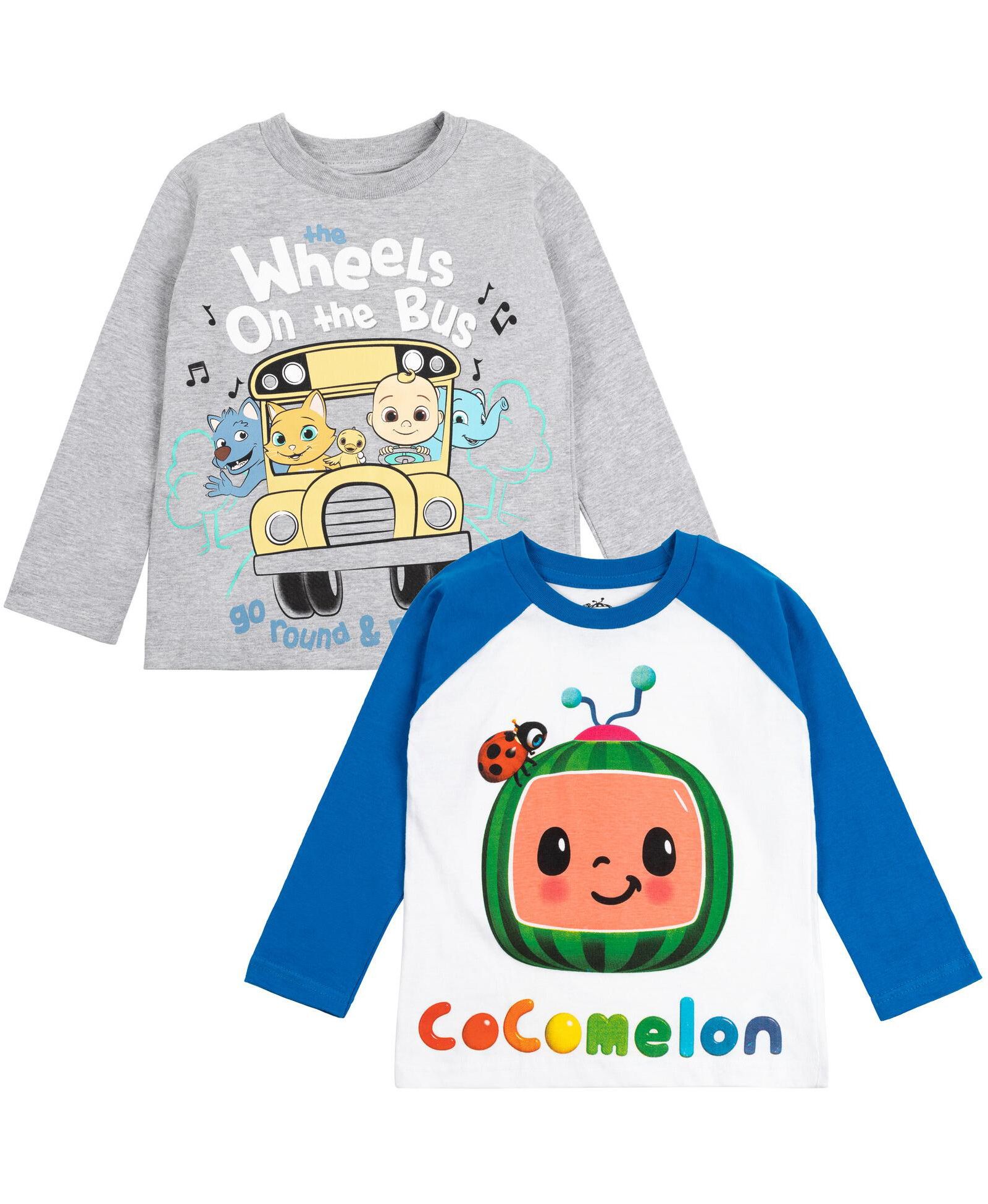 Комплект из 2 шт. лонгсливов CoComelon для малышей JJ