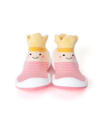 Носочки-обувь Komuello Infant Girl Breathable Washable Non-Slip Crown Princess