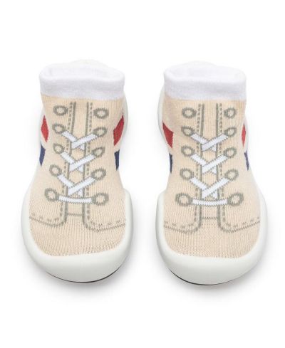Обувь-носочки Komuello для младенцев (мальчики/девочки) Runner - Light Beige