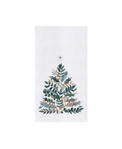 C&F Home Christmas Tree 100% Cotton Flour Sack Dishtowel