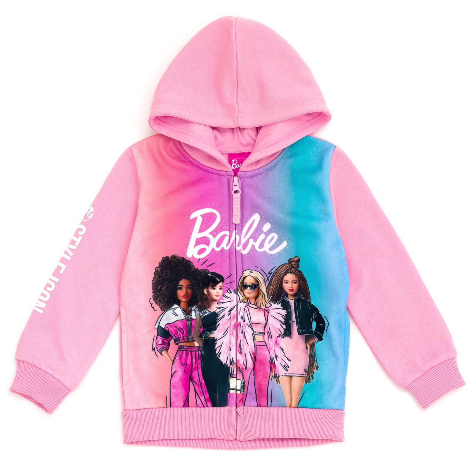 Худи Barbie Girls с застежкой-молнией для девочек