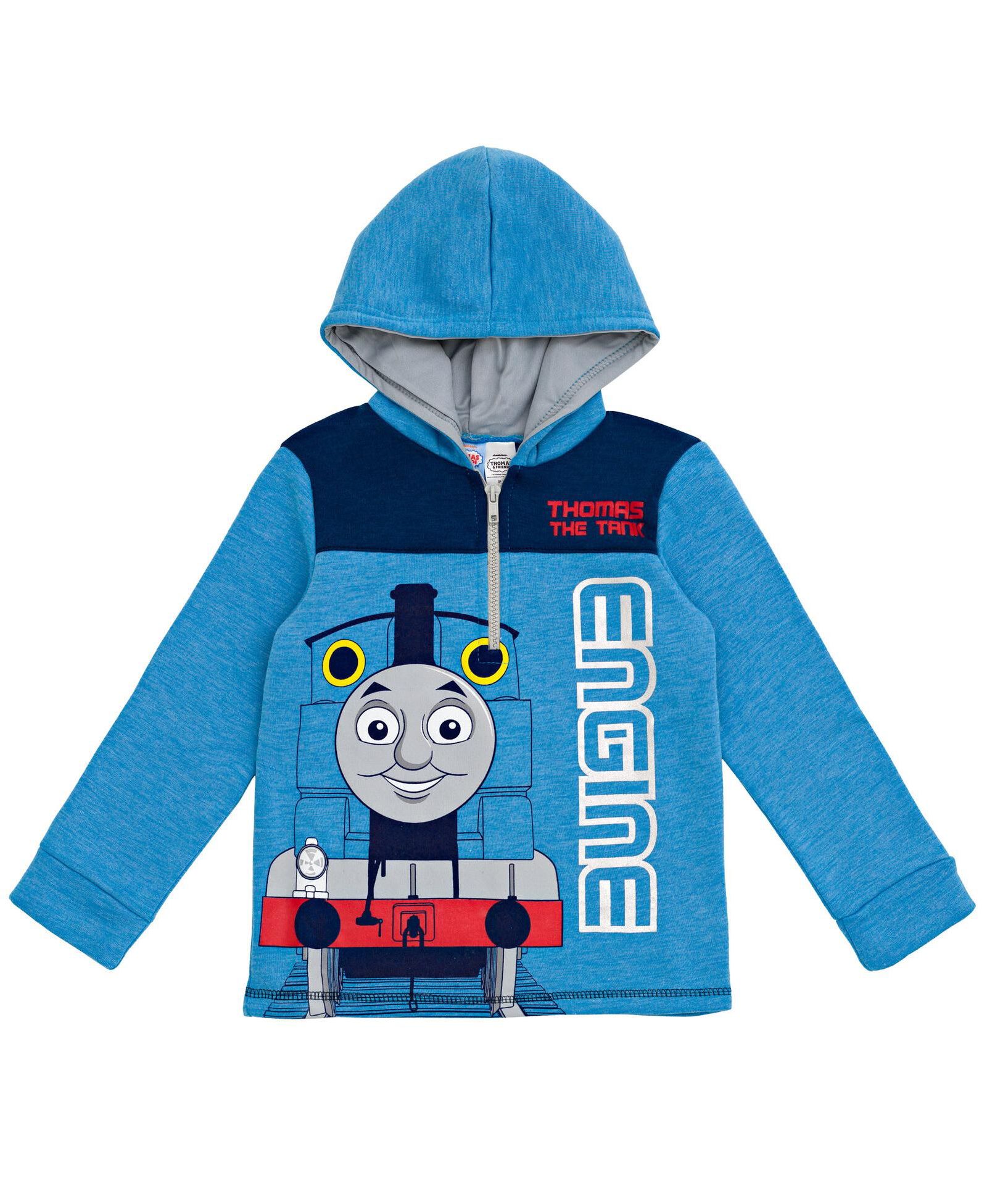 Худи Thomas & Friends для малышей, Thomas the Tank Engine & Friends, флис, с молнией