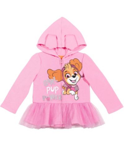 Paw Patrol Baby Girls Skye Zip Up Costume Hoodie to
