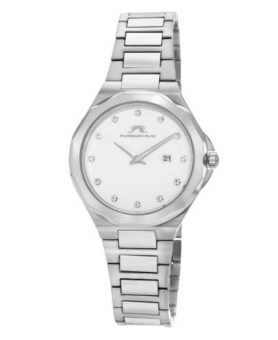 Часы Porsamo Bleu Women's Victoria Round Silver Tone Stainless Steel 33 mm