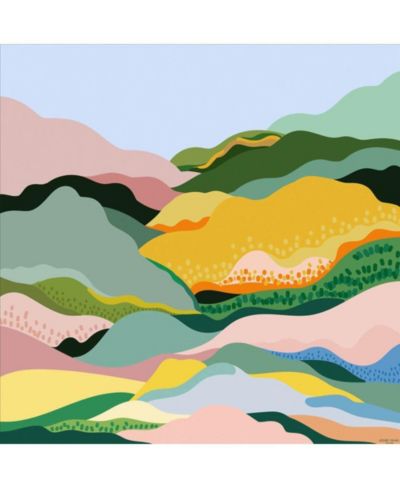 Шелковый шарф Jessie Zhao New York Silk Scarf of Spring