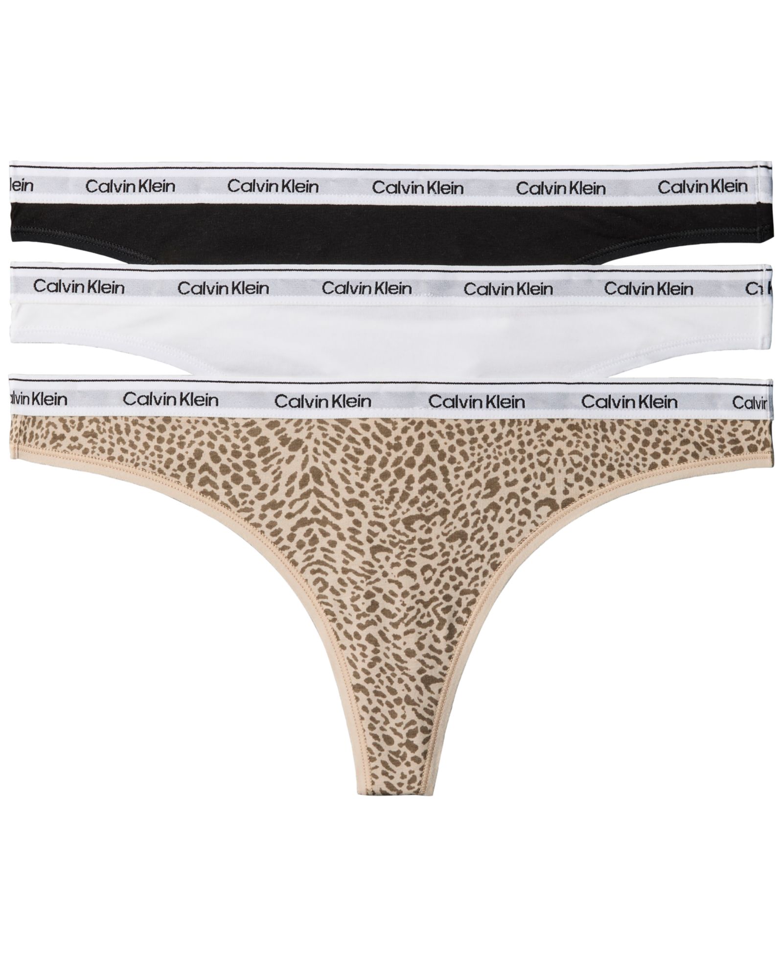 Женские трусики-стринги Calvin Klein Icon Logo, 3 шт. QD5209