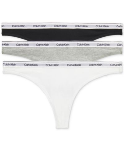 Женские трусики-стринги Calvin Klein Icon Logo, 3 шт. QD5209