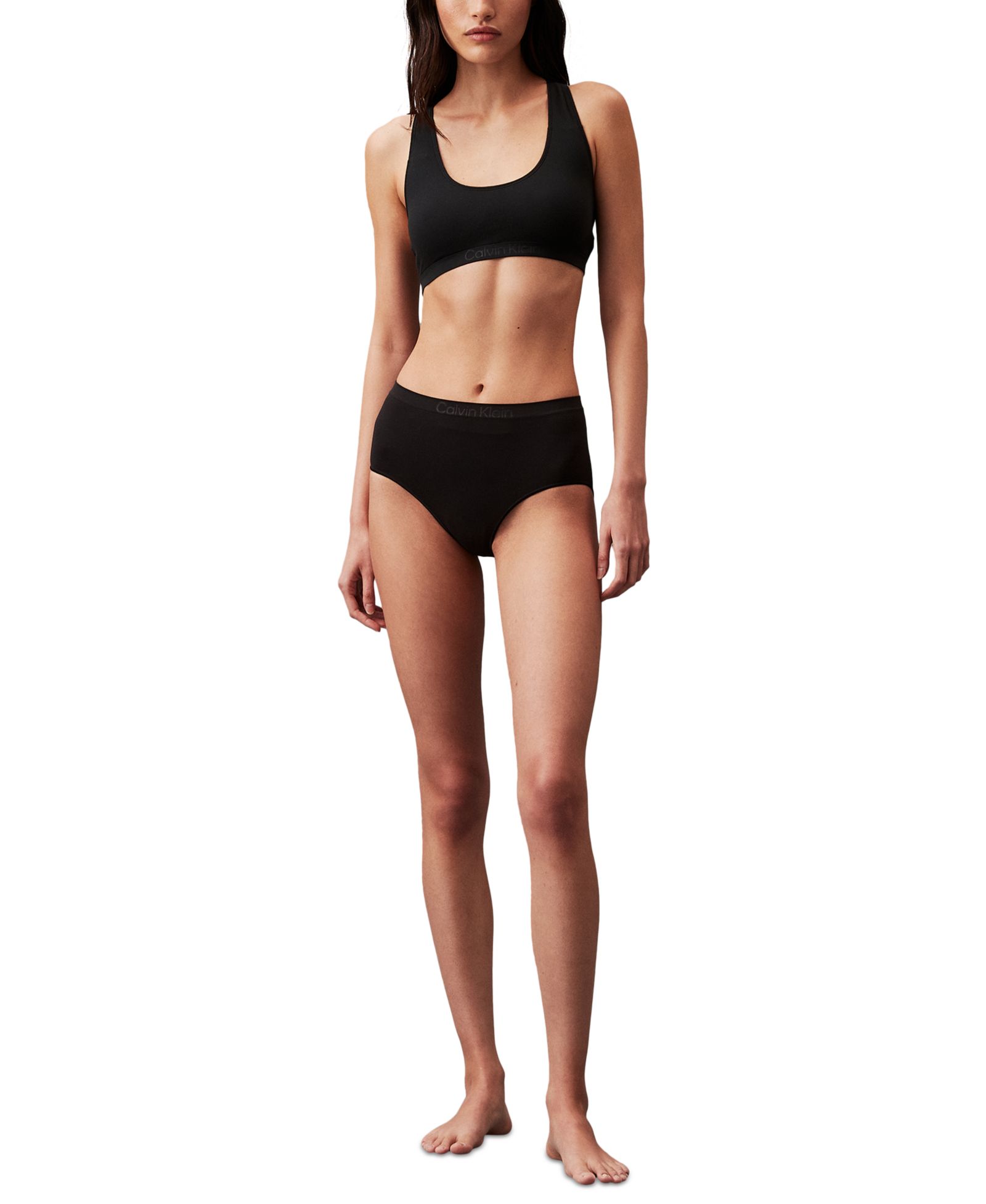 Женские трусики Calvin Klein Bonded Flex Seamless High-Rise Bikini QD5160