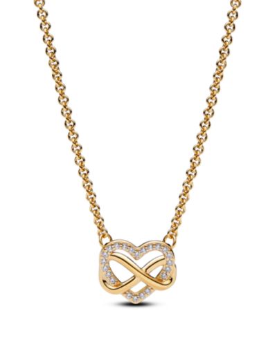 Pandora Sparkling Infinity Heart Collier Necklace