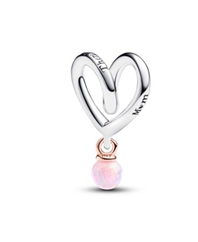 Pandora шарм Two-Tone Wrapped Heart